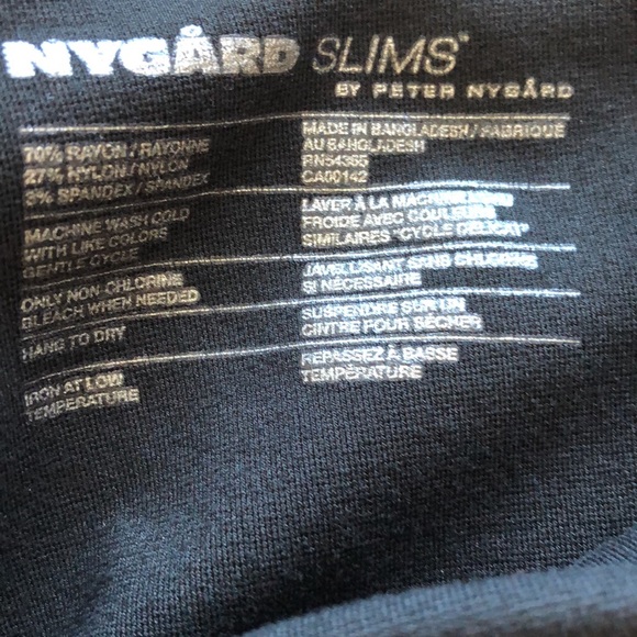 Nygard Slims bootcut rayon/nylon/spandex pants - Picture 4 of 9